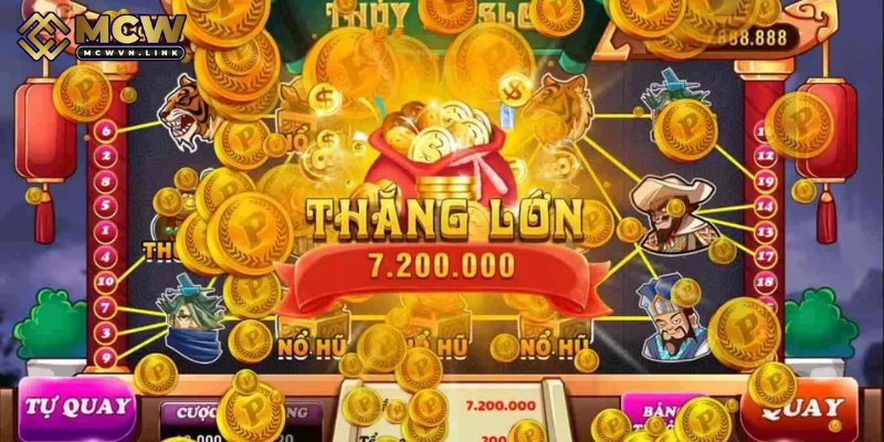 Các tựa game nổi bật góp mặt trong top game nổ hũ MCW